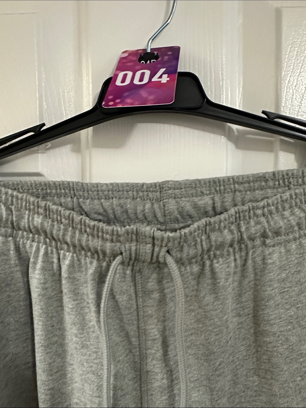 Nike Gray Men's Fleece Joggers with Drawstring - Picture 4 of 4